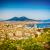 Neapel mit Blick auf Vesuv